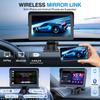 Universal 7Inch Wireless CarPlay Android Auto Car Radio Multimedia Video Player Touch Screen AUX Smart Car System Free Mirrors