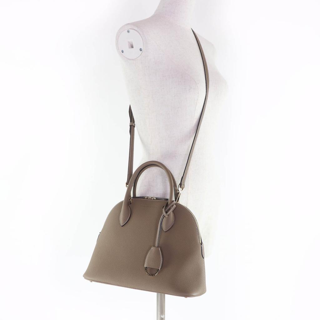 Excellent BONAVENTURA Shoulder Bag Emma, 28 2WAY handbag Etope shrink leather Used