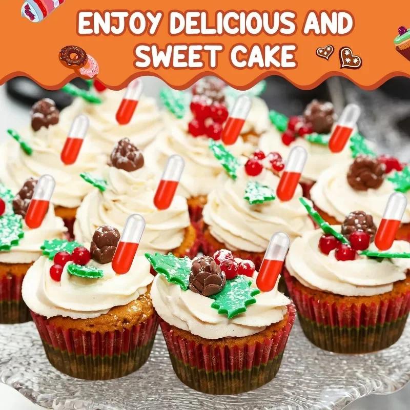 50-200 ks mini kapátko 4ml jednorázové kapátko na džem na cupcake omáčka přetlačovací pipety kapátko na dezert plněný dort dekorace