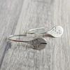 Nature-inspired Dandelions Earrings Simple Geometric Silver Color Hook Drops Dangle Earrings For Woman