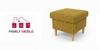 Sitzhocker ARI mit Stauraum und Cordbezug, auch als Fußhocker nutzbar – Family Meble