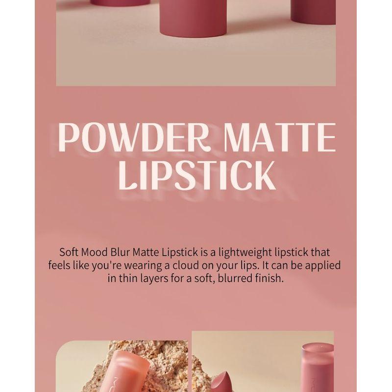 MACQUEEN - Powder Matte Lipstick - 6 Colors