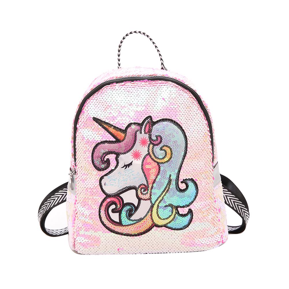 sequin changing backpack