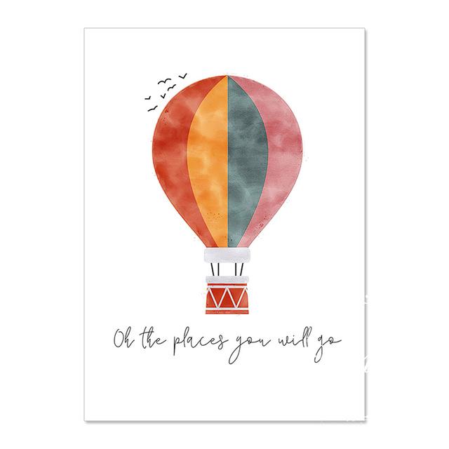 Nordic Decoration Sheets Picture Wall Art Poster Children's Canvases Room Paintings For Nursery Decorative Prints Wall Posters No Frame