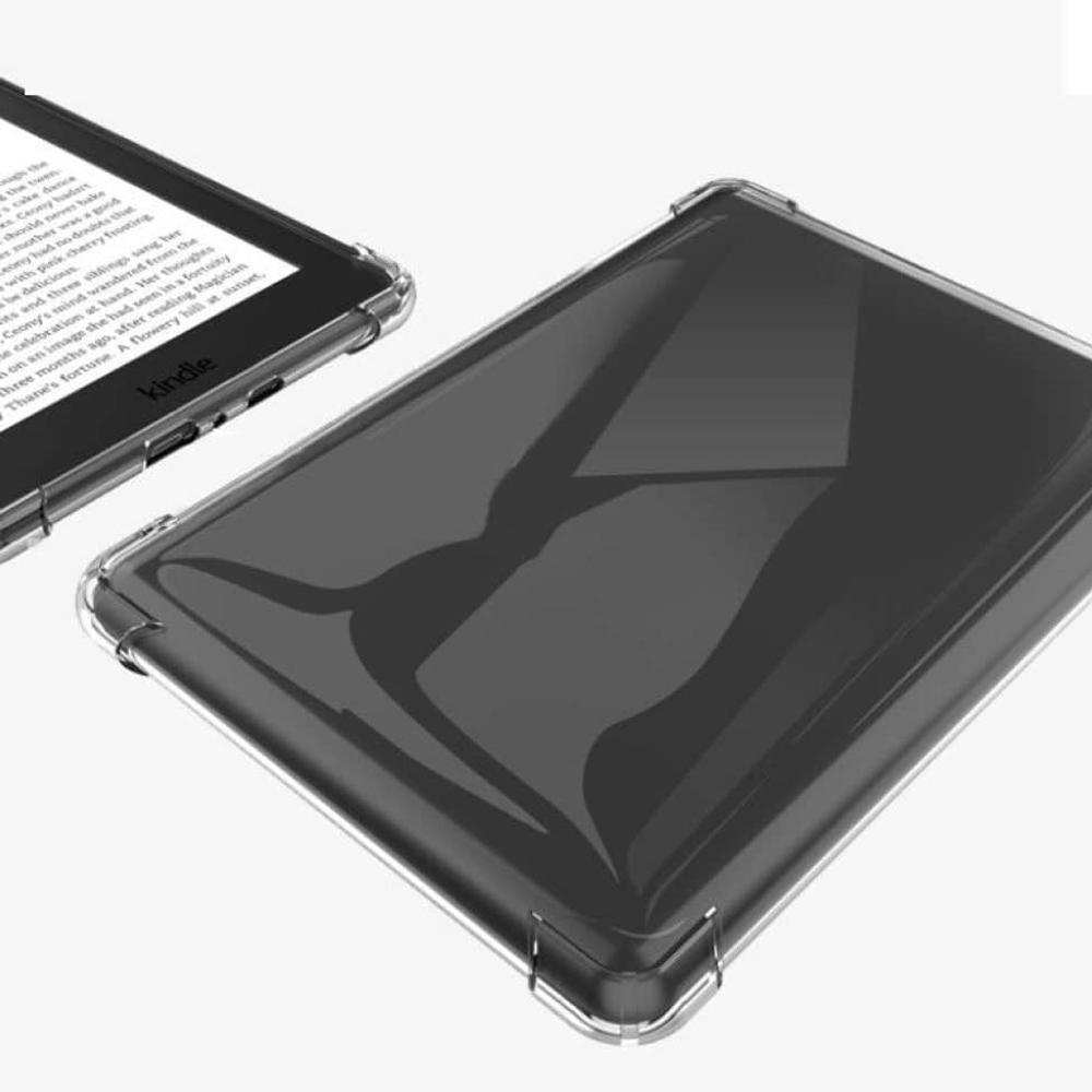 For Amazon Kindle Paperwhite 3 (2015)/2 (2015)/(2015) Clear Case Four Corner Anti-Drop Tablet TPU Cover