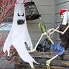 Scary Ghost Windsock LED Lighting Ghost Pendant Hanging Ghosts Ghost Festival Venue Decoration Props Halloween Party Decoration