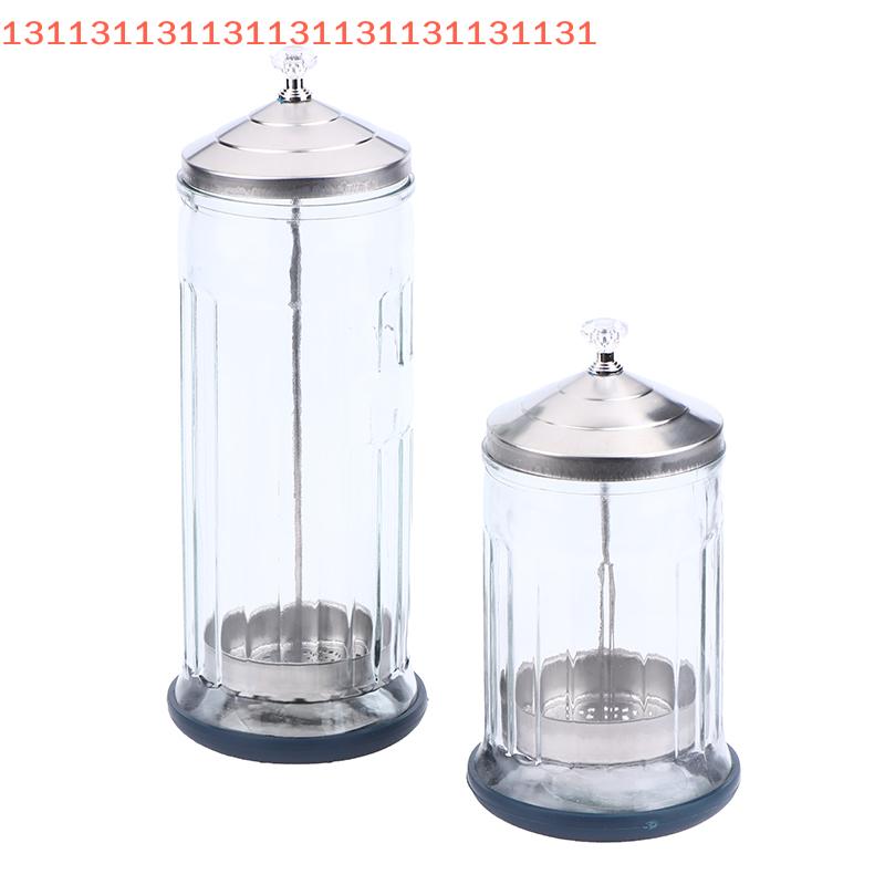 Nail Tool Barber Sanitizing Disinfection Sterilizer Jar Comb Sterilization Tank Barber Glass Cleaning Spa Eyelash Extensions
