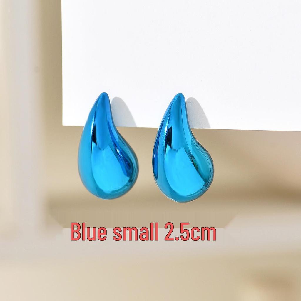 Plump Water Drop Acrylic Dangle Earrings - Simple & Fashionable Jewelry for Women