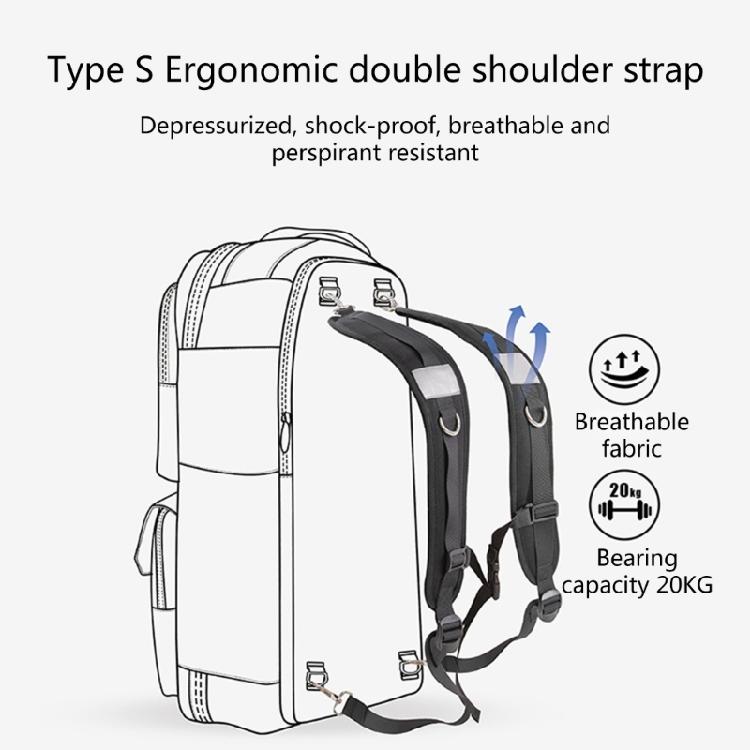 Odolné ramenní popruhy batohu Pás Náhradní díly Popruhy batohu, Vodotěsné