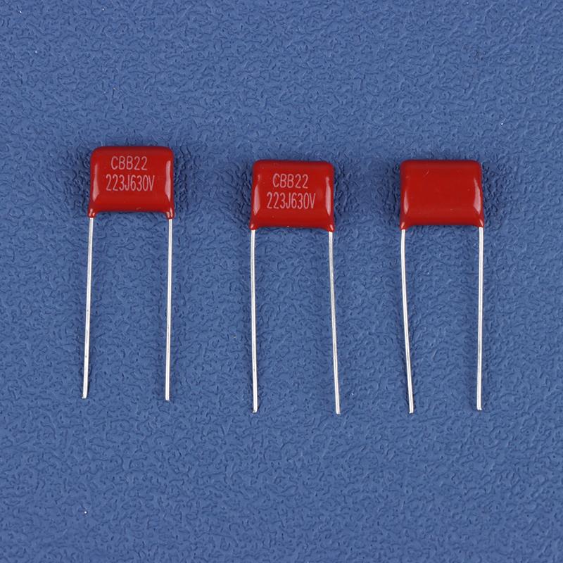 10Pcs Pro 223J 630V 22Nf 0.022Uf Capacitors Metallized Polypropylene Guitar Cap Cbb Film Caps For Electric Guitar Bass