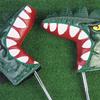 Dinosaur Shaped Golf Putter Head Cover Headcover Golf Blade Putter Cover PU Waterproof Fabric Soft Lining