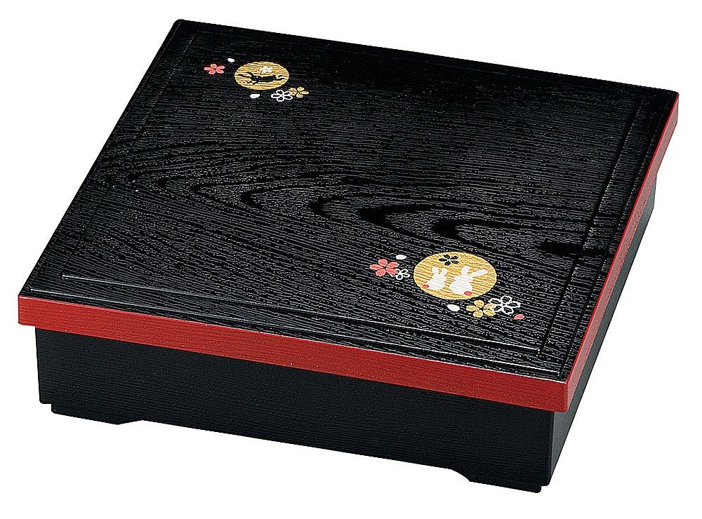 

Miyamoto Sangyo Jubako Moon Rabbit 1470ml (Jubako Box), One-Color, One-Layer, 5.5-inch, Design,