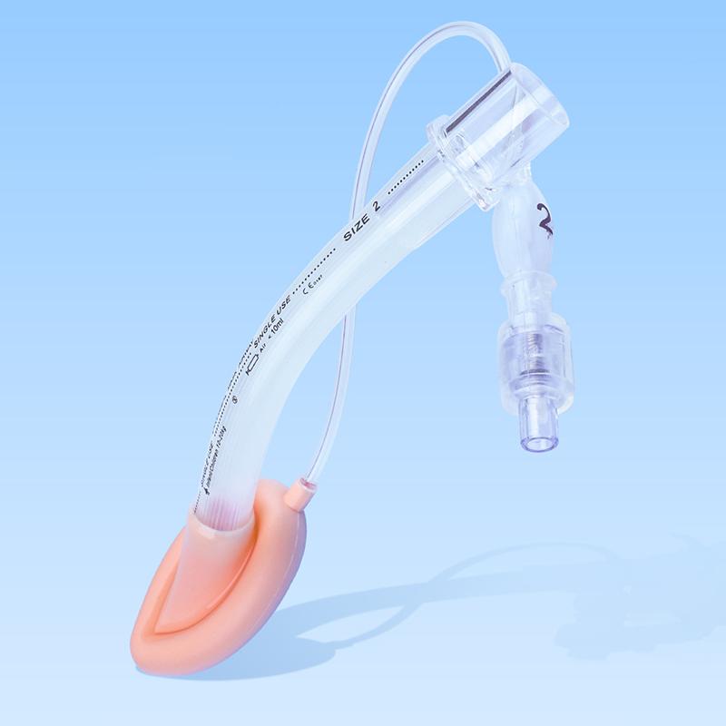 Disposable Anesthesia Breathing Silicone Laryngeal Mask Airway Tube Soft Cushion Laryngeal Mask For Kids And Adults cm