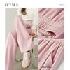Women's High-Waist Knitted Straight-Leg Casual Pants