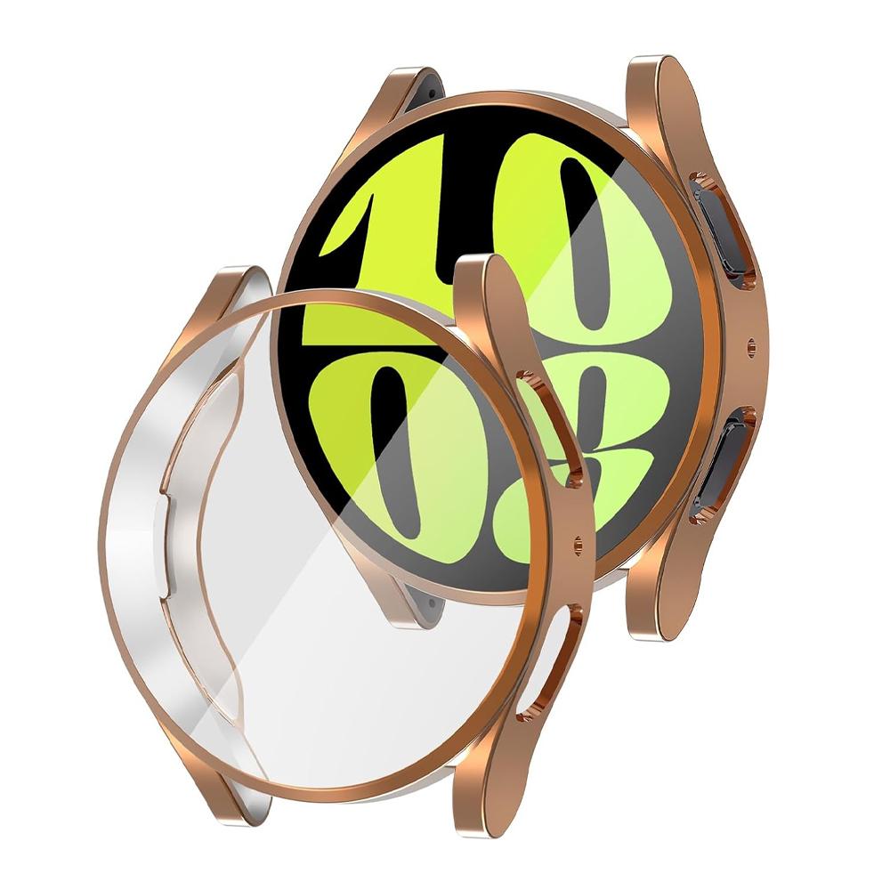 Case for Samsung Galaxy watch 6 44mm 40mm Accessories Soft TPU Screen Protector All-around bumper cover Galaxy watch6 Protective