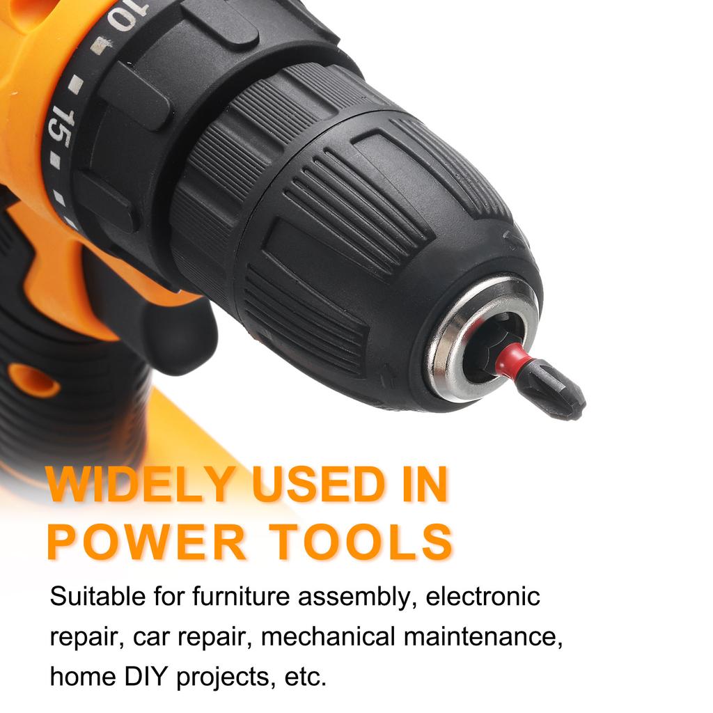 2/4/8pcs PZ1/PZ2/PZ3 Screwdriver Bit 1/4" Hex Shank 25mm/1" Magnetic Phillips Slotted Hex Bits Industrial Electric Drill Bits