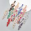 Fashion Design Style Geometric Leaf-shaped Earrings for Women