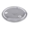 Candle Plates Cup Mat Fitment Glass Glass Round Candle Plates Cup Mat High Quality Number Of Pieces Package Content