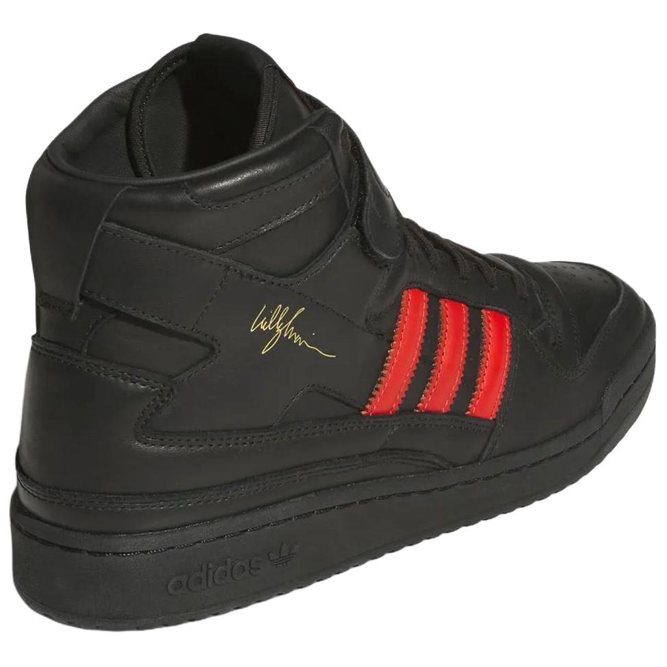 Willy Chavarria x adidas Forum 84 High Schwarz Unisex Sneaker Core-Black Rot KK3695