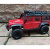 SHEAWA Zestaw Oświetleniowy do Samochodu RC, 4 Reflektory LED, Zestaw Oświetleniowy, Części Modyfikacyjne, Kompatybilny z TRX4 i Innymi Modelami (Okrągły)