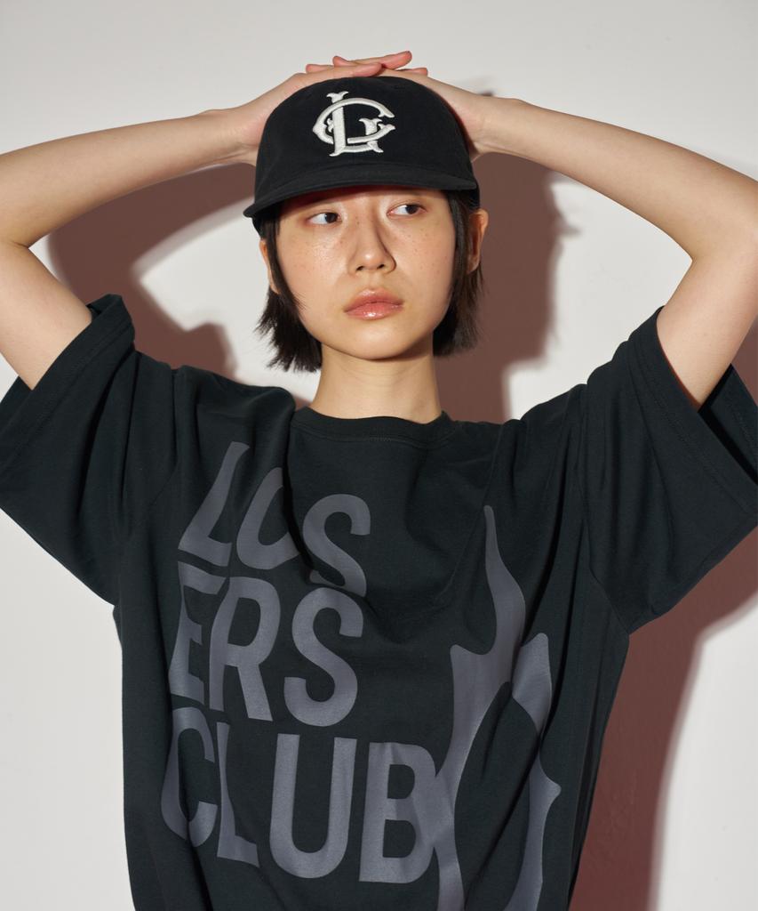 Lujeoseukeulleob Logo Short Sleeve T-Shirt Black