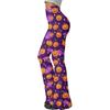 Women Casual Halloween Printed Flared Yoga Pants High Waist Stretchy Bootcut Leggings Comfortable Fit for Daily Wear