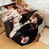 Kpop Idle Group Dynasty Umbrella Folding Umbrella, Automatic Umbrella 8-Frame for Travel, Camping Use Gift for Halloween Christmas
