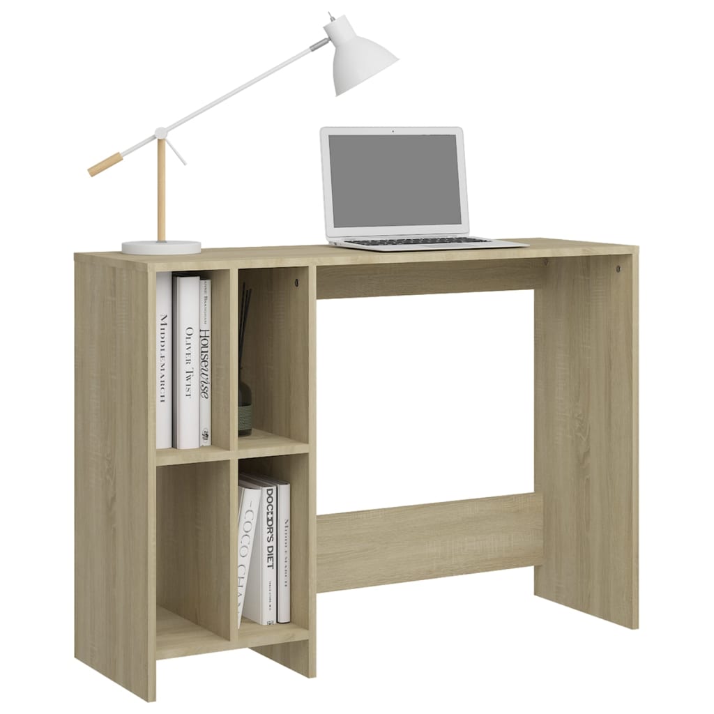 Vidaxl Biurko Pod Laptopa, Dąb Sonoma, 102,5 X 35 X 75 Cm