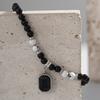Simple Beaded Foot Chain Anklet Delicate Stone Pendant Anklet Bracelet Ornament Ankle Bracelet for Women and Girls