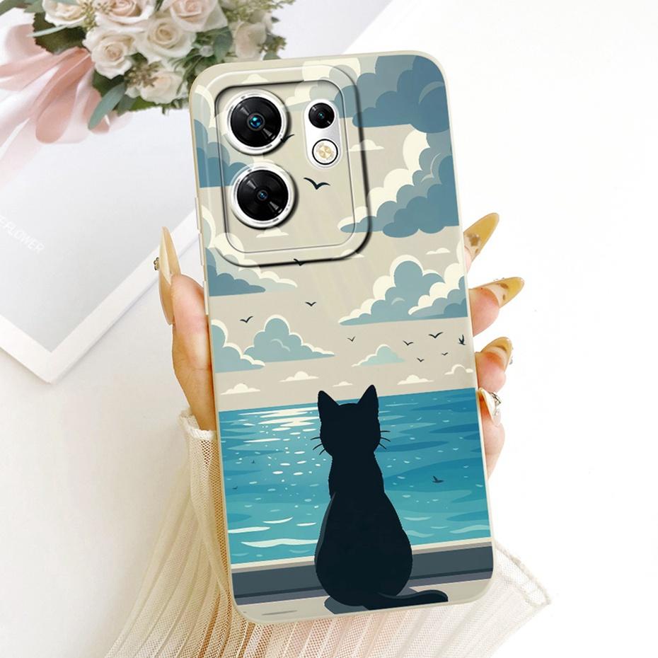 New Fashion Phone Case For Infinix Zero 30 4G 5G Soft Silicone Cases For Infinix Zero30 X6731 X6731B Shockproof Covers Bumpers