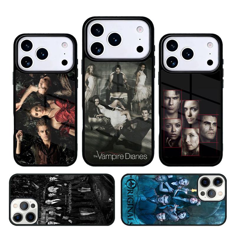 The Vampire Diaries Phone Case For iPhone 17 AIR 16 Pro Max 15 14 Pro 11 12 13 Shockproof Silicone Cover