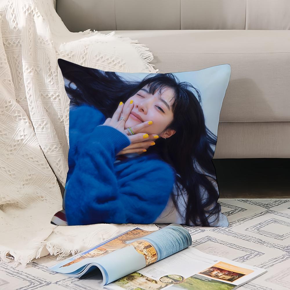 Japanese Singer Aimyon Pillow Case Office Cushions Suitable For Sofa Car Bedroom Decorative Cushion Cover