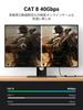Ugreen 1M CAT8 Mesh LAN Category 8 Speed CAT8 Compliant Ethernet Compatible with Cable, Connector, Ultra-High 40Gbps/2000MHz, Cable, Anti-Snag