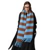 10-color new acrylic imitation cashmere plaid scarf women's fringed autumn and winter thickened warm scarf shawl