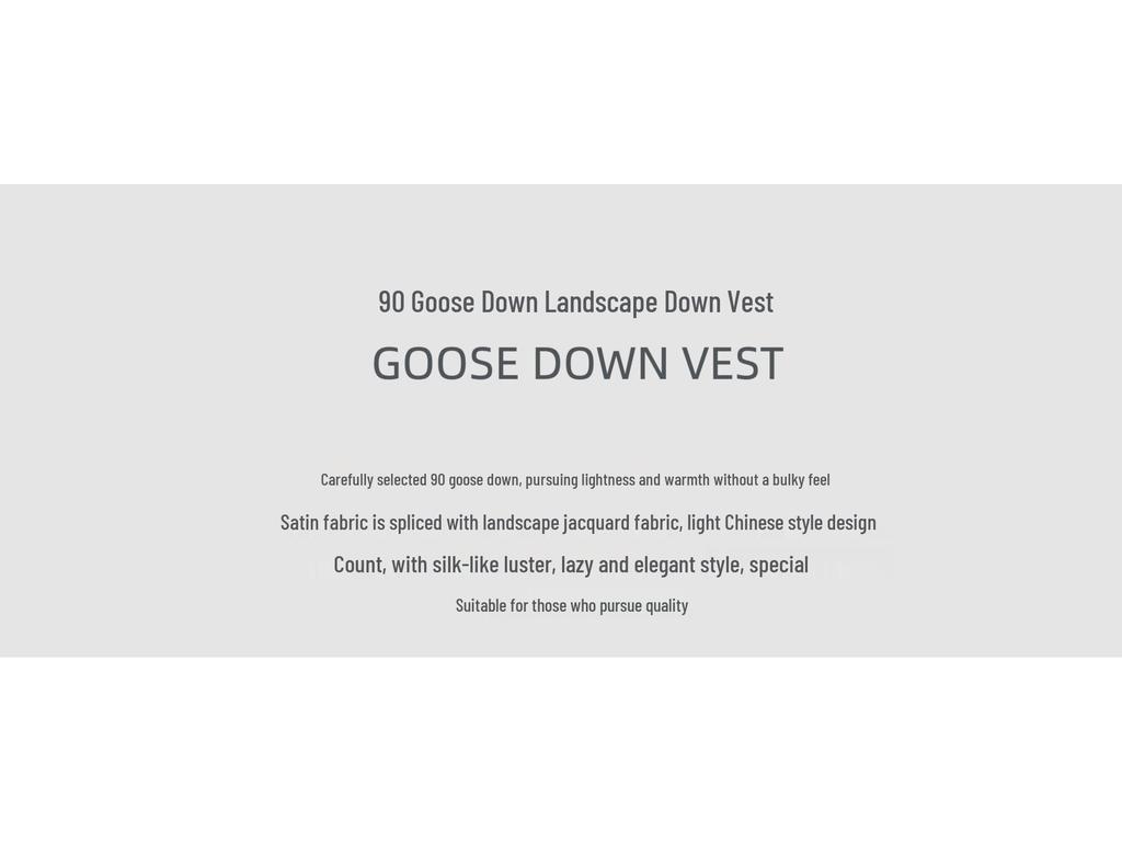 2025 Winter Women's Goose Down Vest - National Style Chic