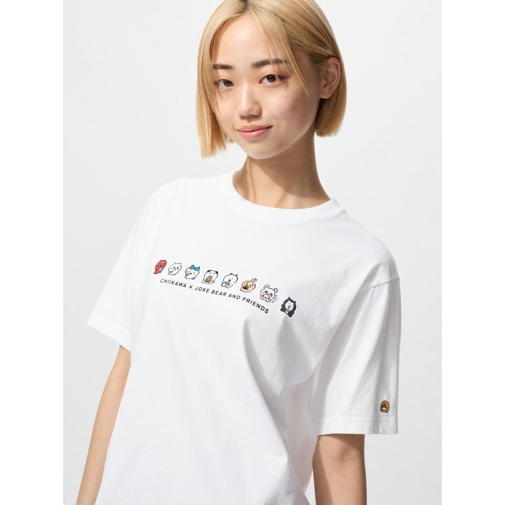 

Uniqlo Chiikawa X Nagano Bear Ut 00 WHITE/XS