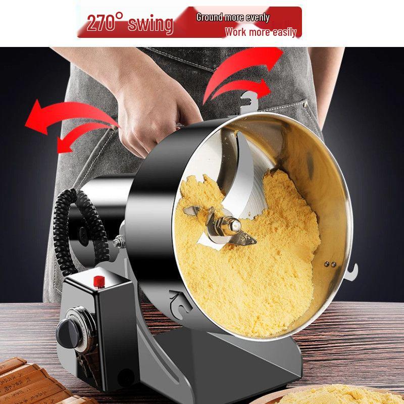 Multi-functional Crusher and Ultra-fine Spice Grinder for Grains and Cereals