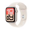Watch SE 3 GPS+Cellular 44mm Starlight Aluminium Case with Starlight Sport Band - S/M