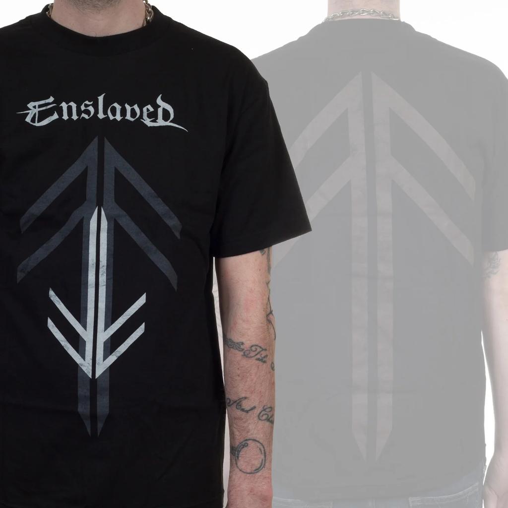 Enslaved Frost Rock Band Casual Tshirt Luxury Brand for Men and Women Top  2026