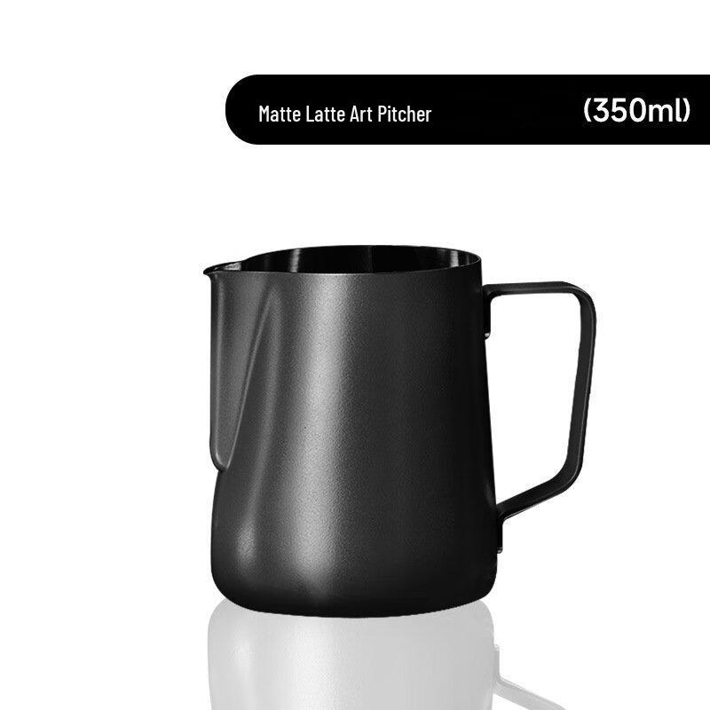 Шанци 350 мл Тефлоновый Черный Нержавеющий Питчер для Латте-арта