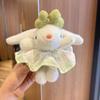 19cm Rabbit Pendant Soft Plush Rabbit Key Ring Lovely Plush Keychains  Girls Gift