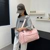 Fashionable and Lightweight Hand-heeled Travel Bag Boarding Luggage Bag Dry and Wet Separation Sports Gym Bag Can Be Used To Pull Rod and Shoe Bin