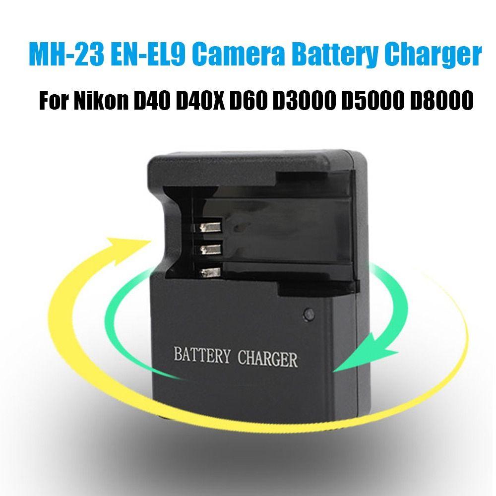 Stable Rechargeable LED Indicator Charging Dock Camera Battery Charger MH-23 EN-EL9 Power Adapter