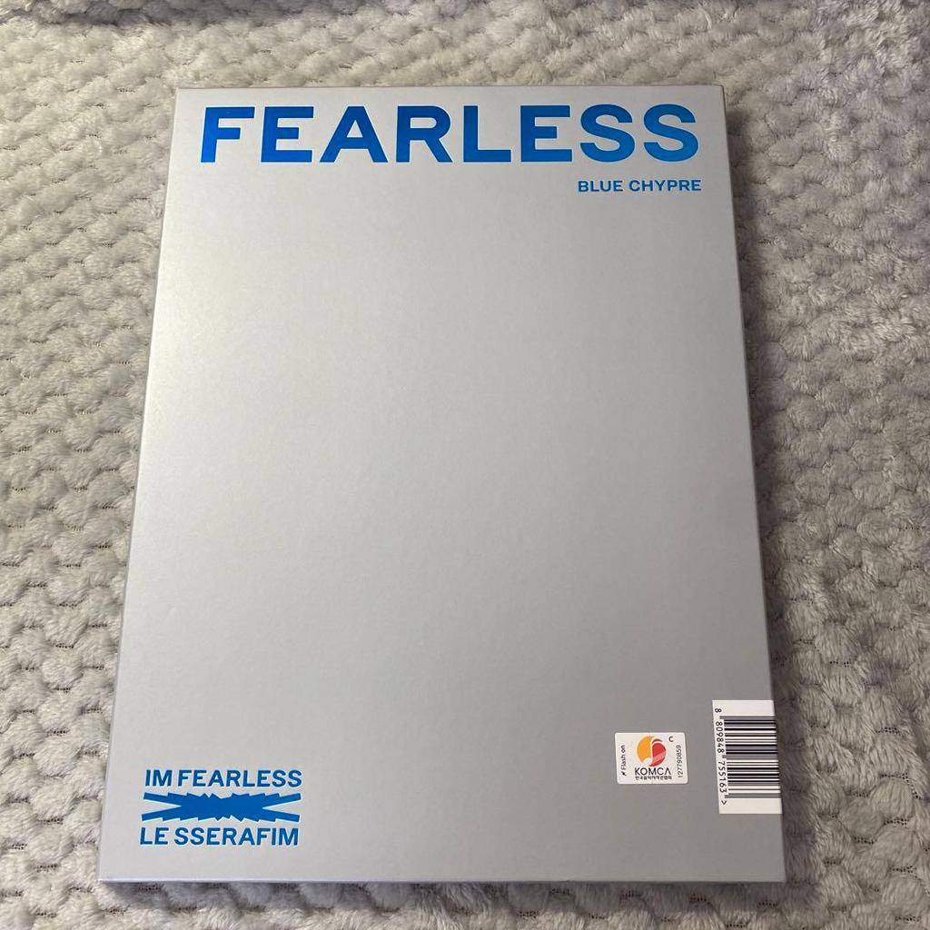 [USED] Le Sserafim CD FEARLESS Trading Card Available