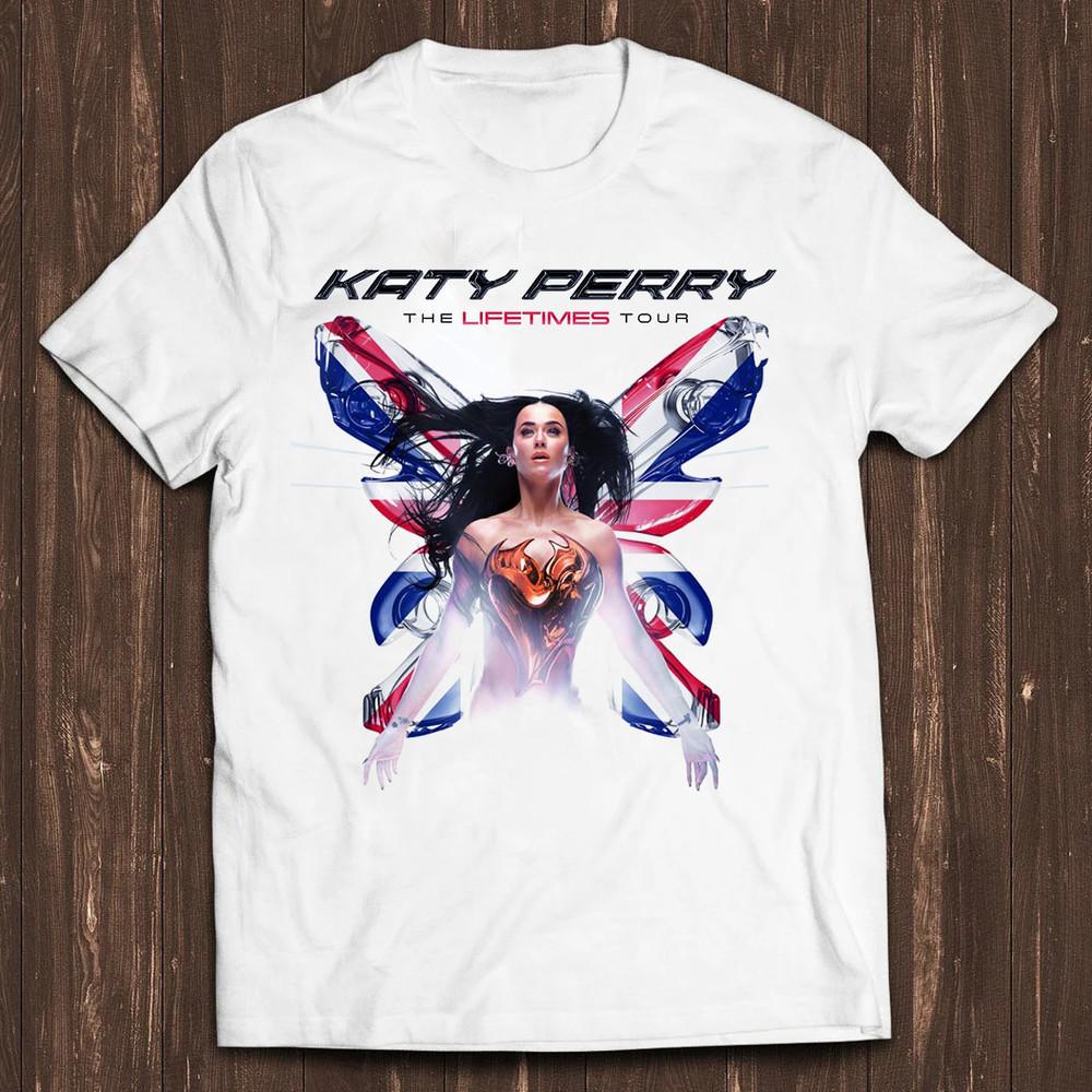 Katy Perry The LifeTimes Tour 2025 T Shirt Full Size S-5XL