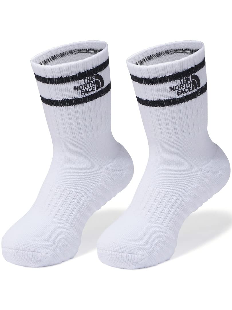 

The North Face Free Run Crew Arch Organic JL Kids 2-Piece Neck, Unisex, Pile, Antibacterial, Odor-Resistant, Moisture-Wicking, Quick-Drying, Support, белый