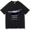 DANNA AGAIN TShirts Funny Unisex Tee for Fashion Fans Tshirts Casual Cotton Short Sleeve Round Neck T Shirt Clothing Streetwear