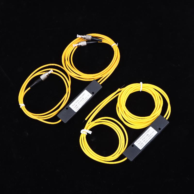 Splitter fibră optică 1X2 SC FC Pigtail fibră optică Splitter FTTH Conic Splitter 1 la 2 Cablu de computer Manșon cablu