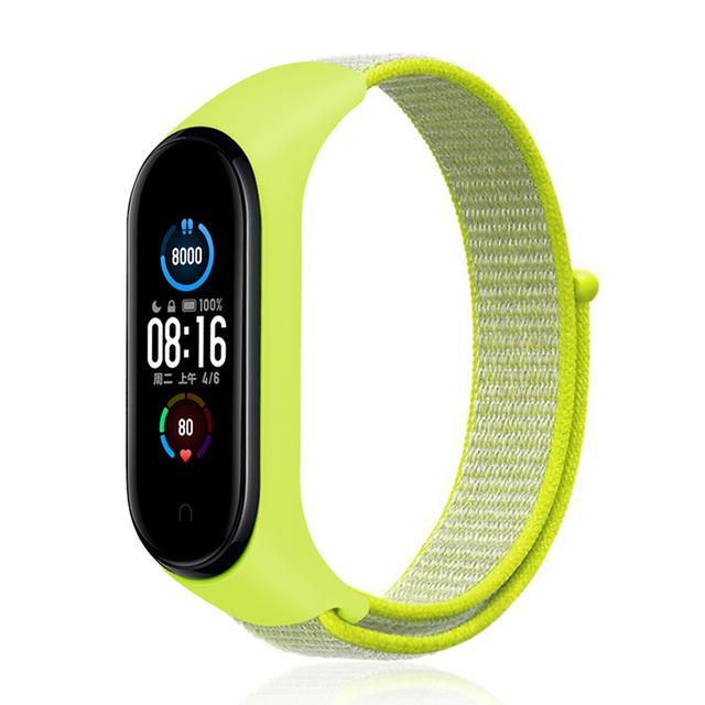 Bracelet for Mi Band 10 8 7 9 Strap Nylon Sport Loop Watch Belt Pulsera Correa Mi Band 4 Wristband Xiaomi Mi Band 5 6 3 Bracelet
