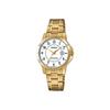 Standard Series Life Waterproof Quartz Movement Stainless Steel Strap Watch Women Watches White LTP-V004G-7B